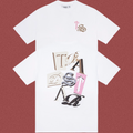Trapstar Collage Card Alphabet Graphic Tee - White